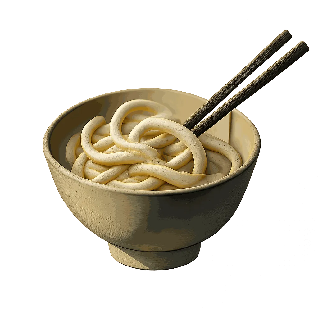 Udon noodles